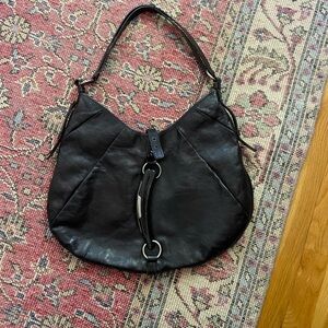 Yves Saint Laurent Rive Gauche Roady Leather Hobo